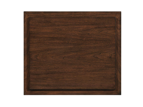 Silverado - Alvarado Rectangular End Table - Dark Brown