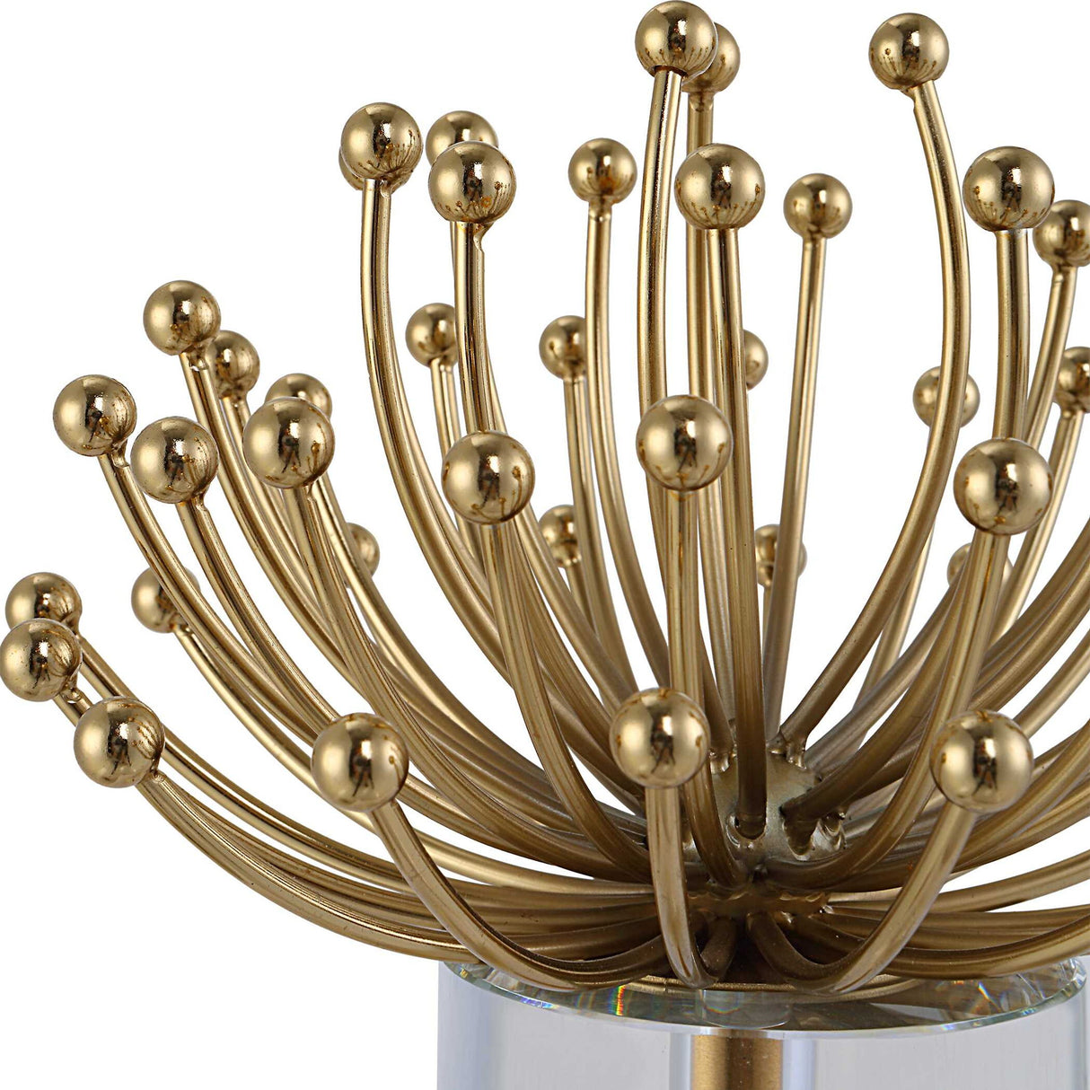Aga - Modern Sculptures, Set Of 2 - Gold