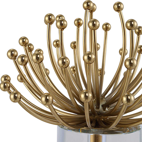 Aga - Modern Sculptures, Set Of 2 - Gold