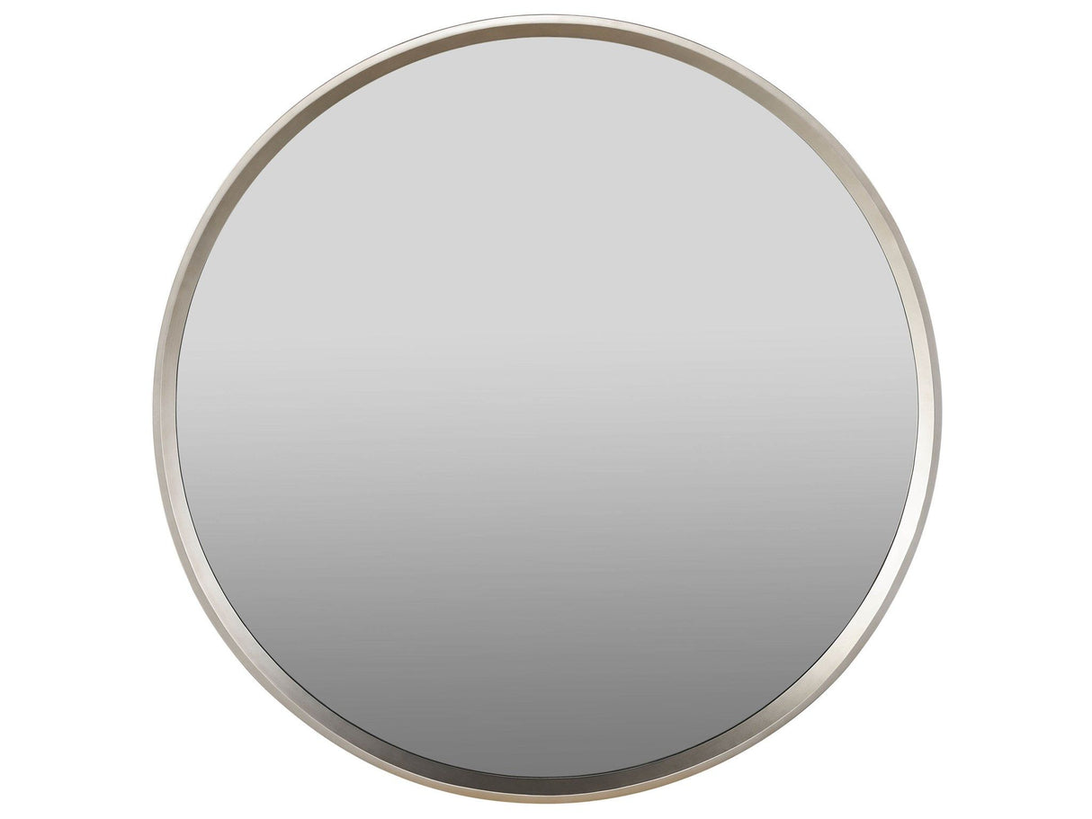 Nomad - Round Mirror - Pearl Silver