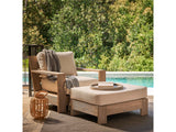 Coastal Living Outdoor / Saratoga - Ottoman - Light Brown