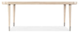 Nouveau Chic - Rectangle Dining Table With 1-22" Leaf - Light Brown
