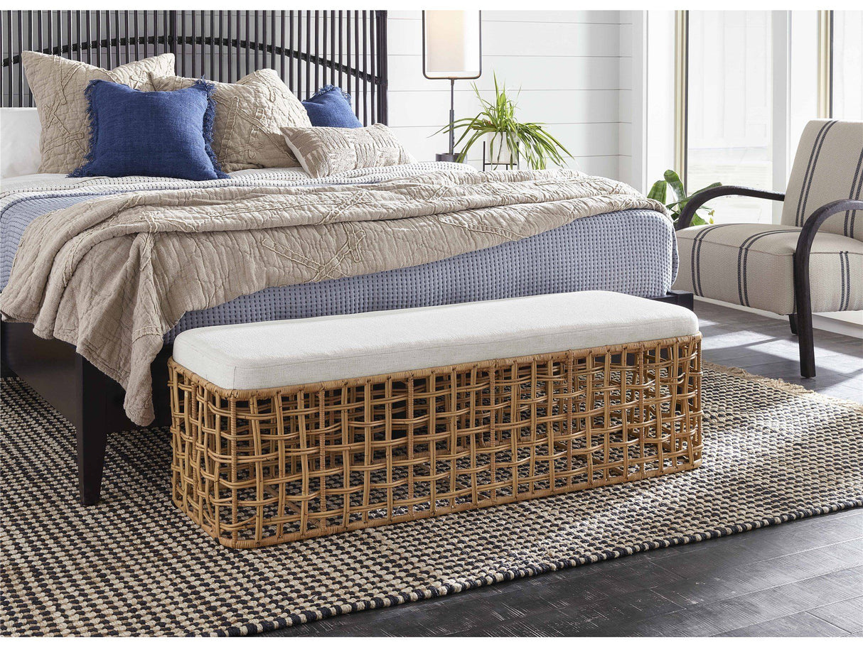 Getaway - Rattan Bench - Light Brown