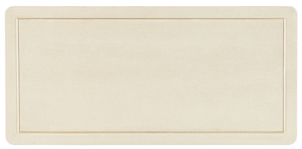 Archives - Raffia Three-Drawer Chest - Beige