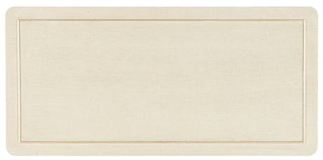 Archives - Raffia Three-Drawer Chest - Beige