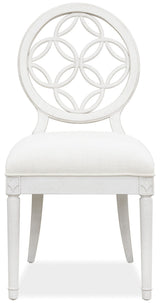 Melange - Brynlee Side Chair - White