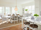 Oyster Bay - Montauk Rectangular Dining Table - Pearl Silver