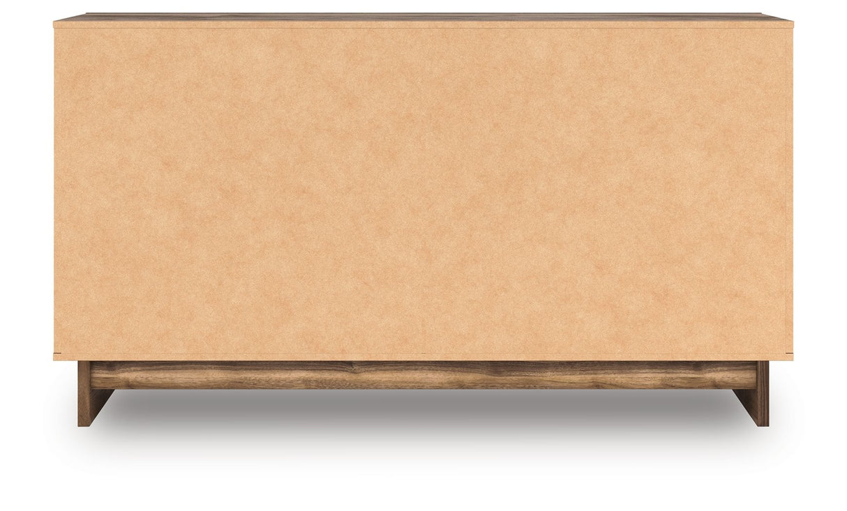 Chirason - Six Drawer Dresser - Brown