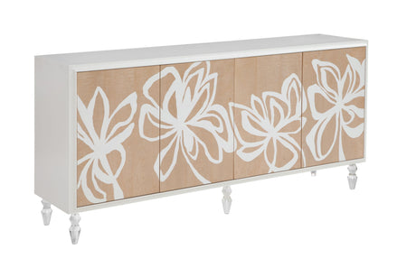 Winslet - Server - Light Brown / White