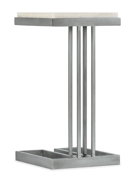 Melange - Marin Drink Table - Pearl Silver