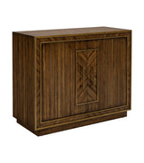 Claudia - Hall Cabinet - Rich Brown Zebrano