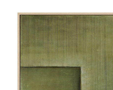 Framed Canvas Sycamore Bark - Natural