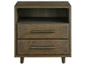Modern - Open Storage Nightstand