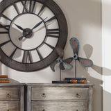 Propellers - Rust Sculptures, Set Of 2 - Black