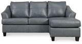Genoa - Sofa Chaise - Steel