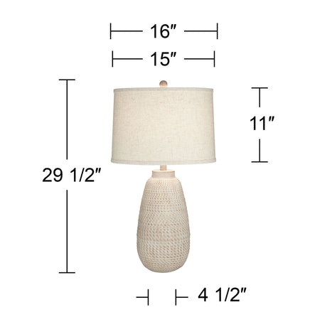 Eldon - Table Lamp - Blush Terracota