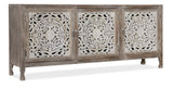 Commerce And Market - 80" Entertainment Console - Light Brown