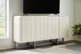 Ornawel - Accent Cabinet - Distressed White