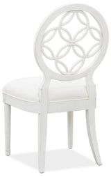 Melange - Brynlee Side Chair - White