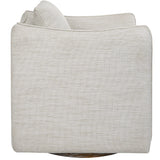 Corben - Swivel Armchair - Silver