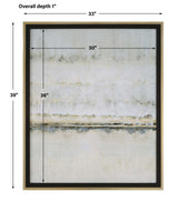 Gilded Horizon - Framed Print