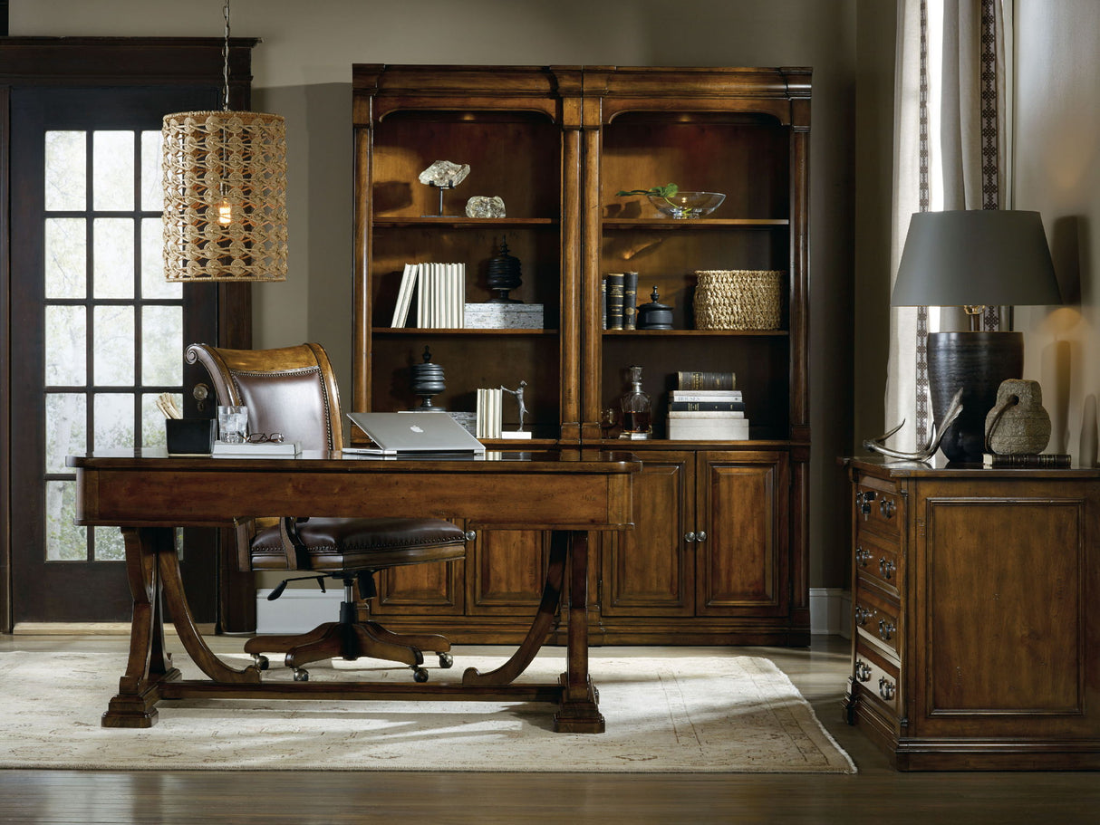 Tynecastle - Writing Desk - Dark Brown