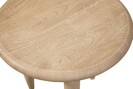 Aldridge - End Table - Sandblasted Dune Mango