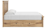 Makidern - Panel Storage Bed