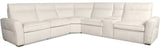 MS - Vann Six-Piece Power Sectional - White