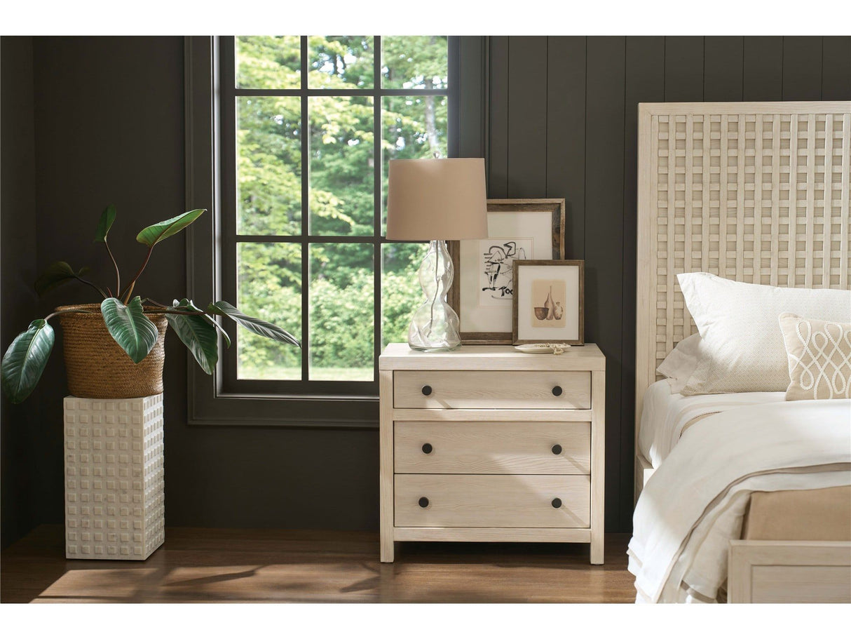 Dwell - Three Drawer Nightstand
