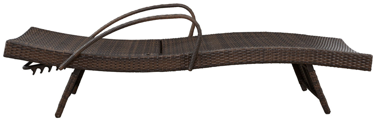 Kantana - Chaise Lounge (Set of 2) - Brown