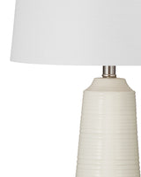Combs - Table Lamp - Cream