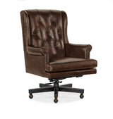 Charleston - Executive Swivel Tilt Chair - Dark Brown