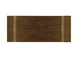 Cross Effect - Intersect Writing Desk - Dark Brown