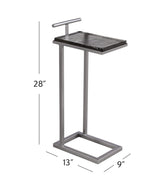 Evelyn - Accent Table - Dark Gray