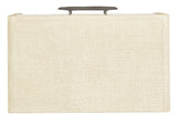 Cascade - 3-Drawer Nightstand - Beige / White