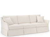Madison - Skirted Sofa, Special Order - White