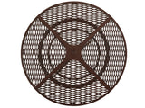 Abaco - Round Dining Table - Dark Brown