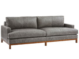 Barclay Butera Upholstery - Horizon Sofa With Light Brown Base