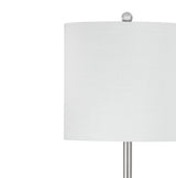 Radiant - Table Lamp - Clear Brushed Silver