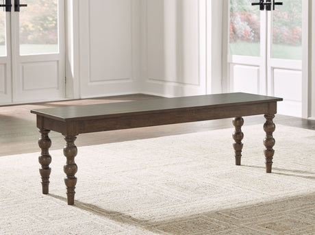 Veramond - Dark Brown - Large Dining Room Bench