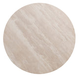 Commerce And Market - Table Talk Chat Table - Champagne / Gray