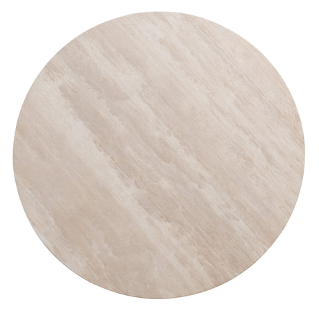 Commerce And Market - Table Talk Chat Table - Champagne / Gray