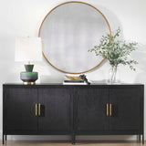 Junius - Round Mirror - Gold