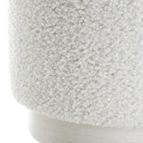 Avila - White Ottoman