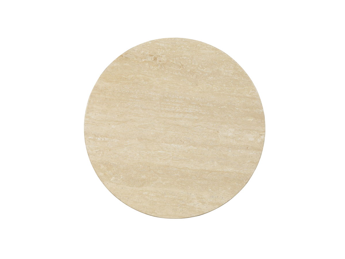 Ocean Club - Fiji Drum Table With Stone Top - Dark Brown