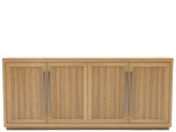 New Modern - Media Credenza - Light Brown