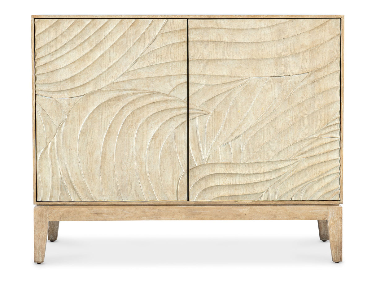 Retreat - Carved Nightstand - Beige