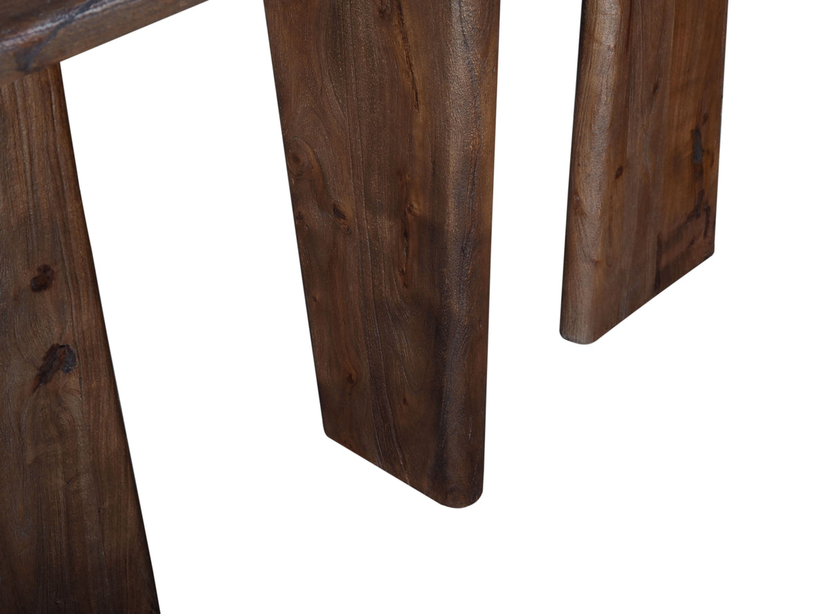 Lasso - Console Table - Antique Natural Mango With Sandblasting