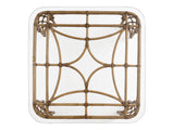 Key Biscayne - Coral Reef Square Cocktail Table - Light Brown